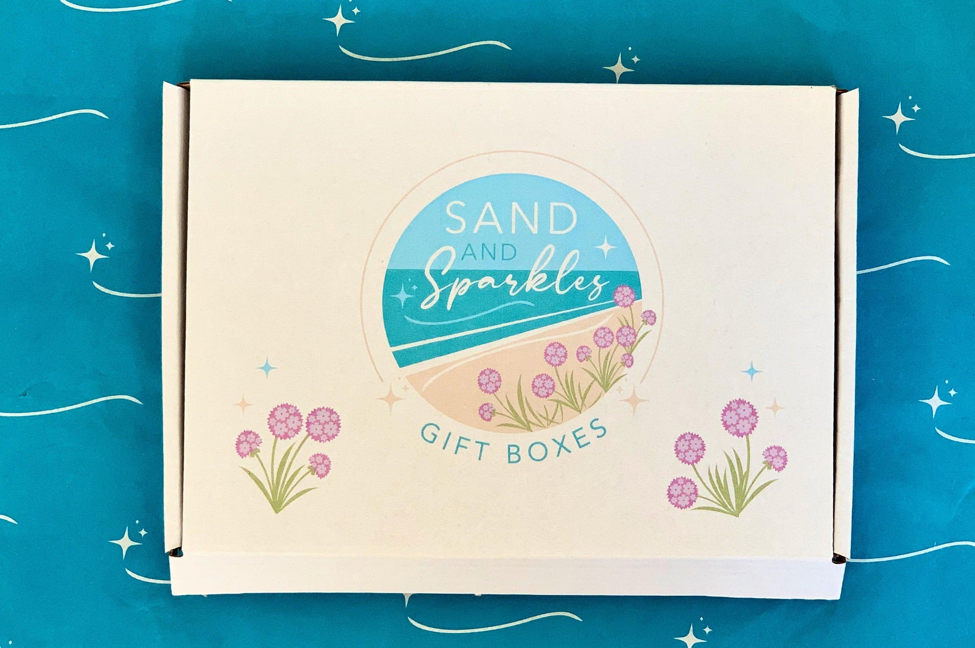 Sand and Sparkles Coffee Letterbox Gift Set